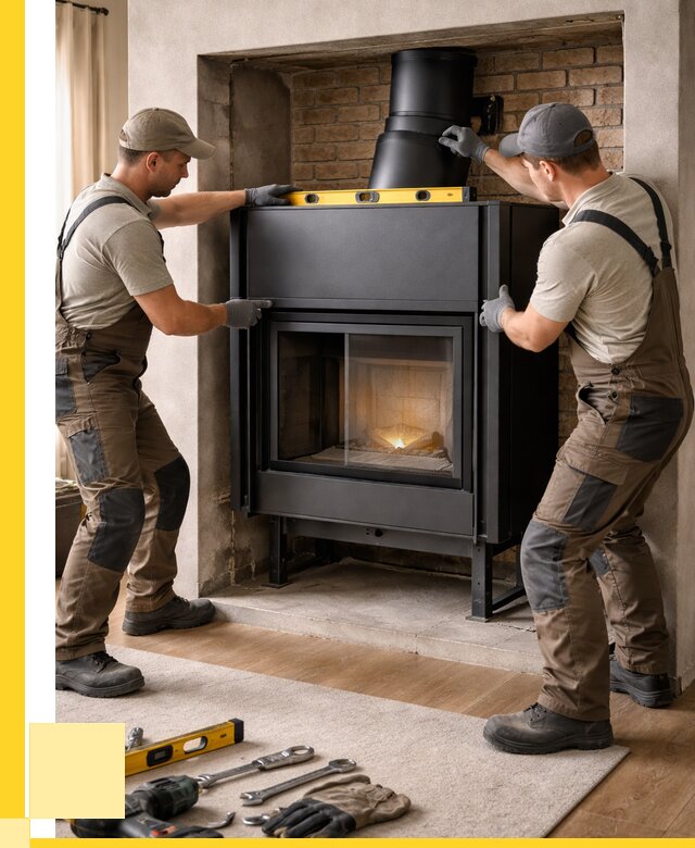 Установка каминных топок в Тейково под ключ от 19571 р. | ЭриданТкв