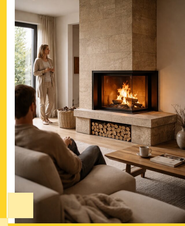 Угловые камины из кирпича установка в Тейково от 163095 р. ЭриданТкв