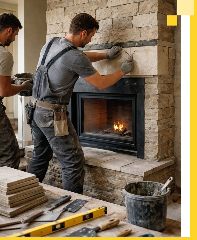 Проектирование и установка открытых каминов в Тейково