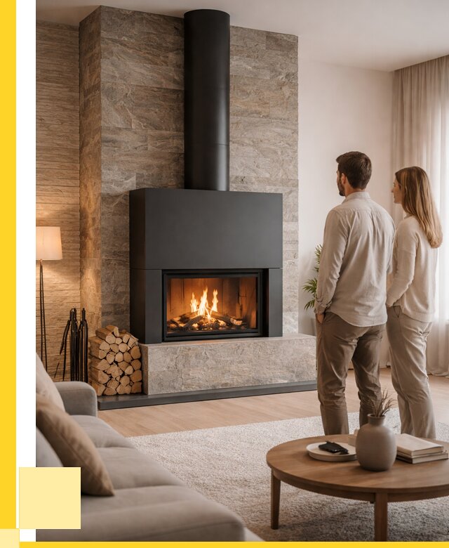 Закрытые камины под ключ в Тейково от 130476 р., ЭриданТкв