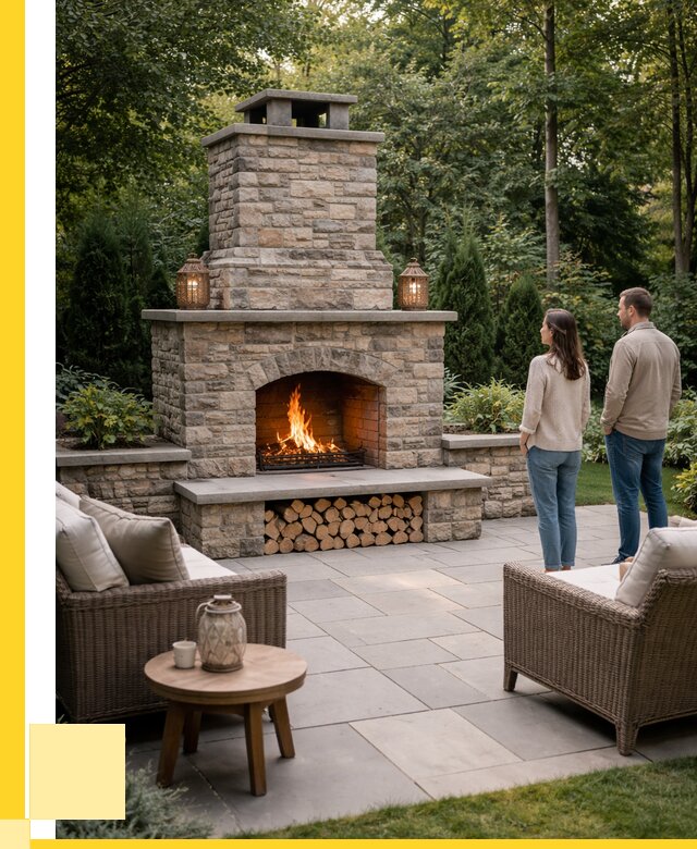 Уличные камины из кирпича в Тейково от 163095 р. | ЭриданТкв