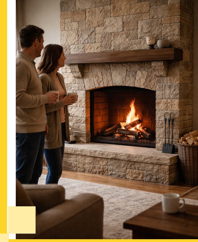 Каменные камины на заказ в Тейково от 195714 р. | ЭриданТкв