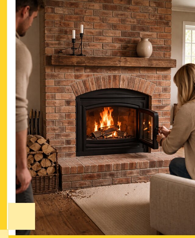 Кирпичные камины под ключ в Тейково от 163095 р. | ЭриданТкв