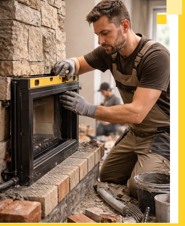 Дровяные камины под ключ в Тейково: монтаж, обустройство