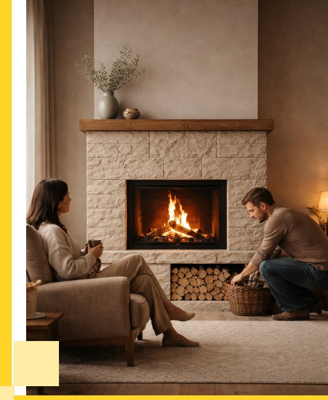 Камины для дома в Тейково под ключ от 163095 р. | ЭриданТкв