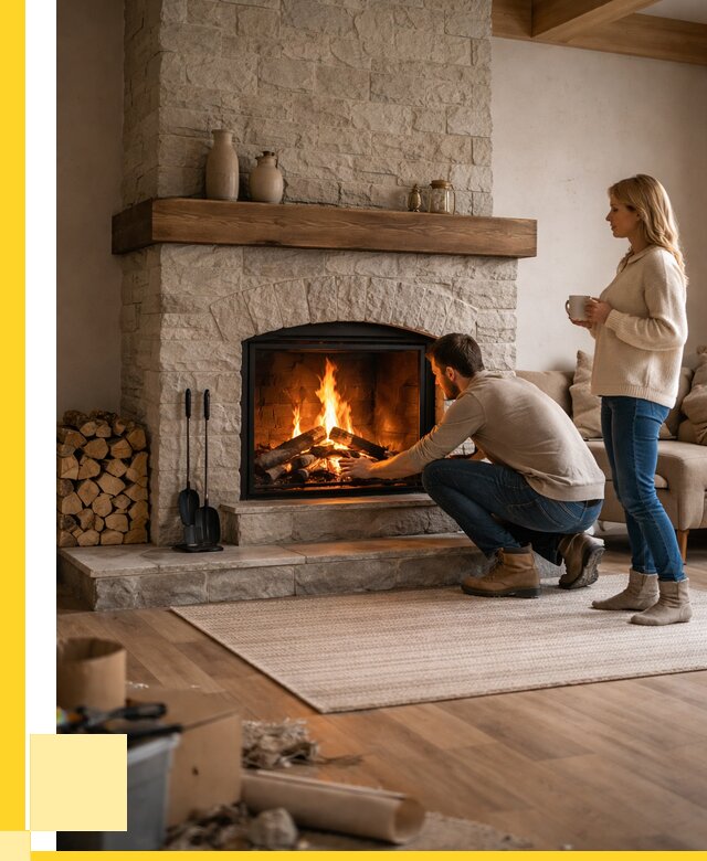 Камины для загородного дома в Тейково от 380555 р., ЭриданТкв