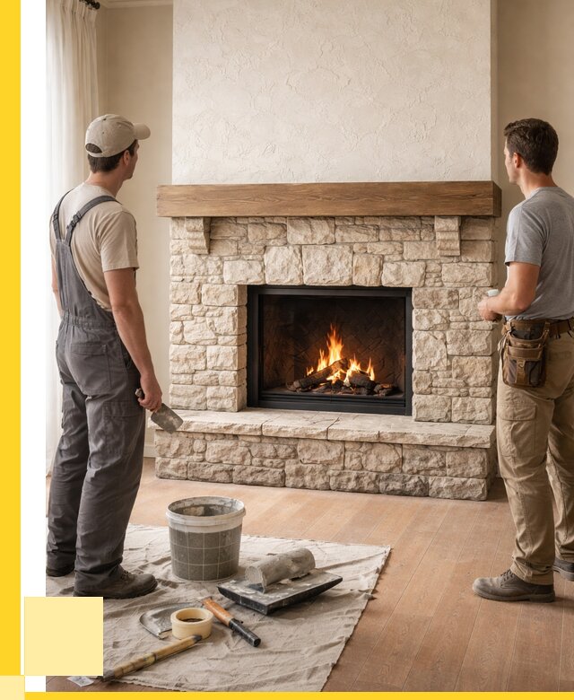 Отделка каминов в Тейково от 7067 р. под ключ | ЭриданТкв