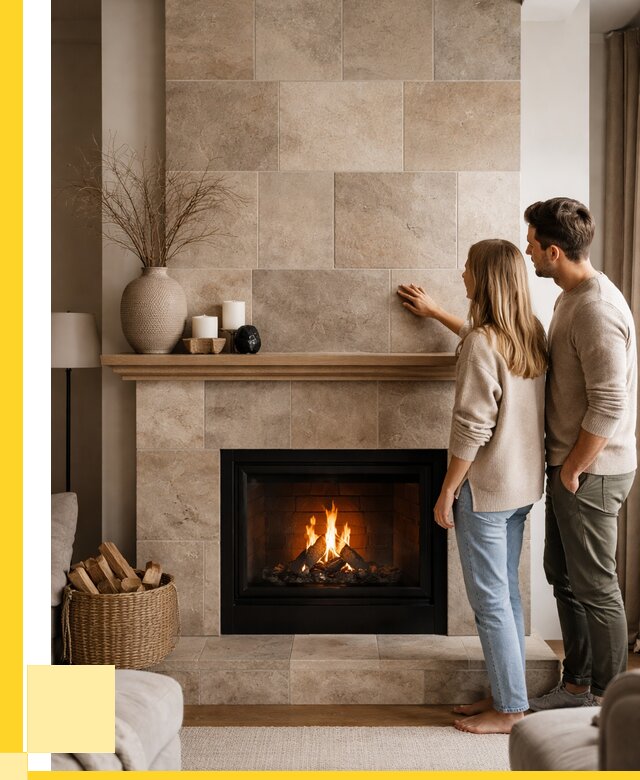 Облицовка каминов керамогранитом в Тейково от 4893 р. | ЭриданТкв