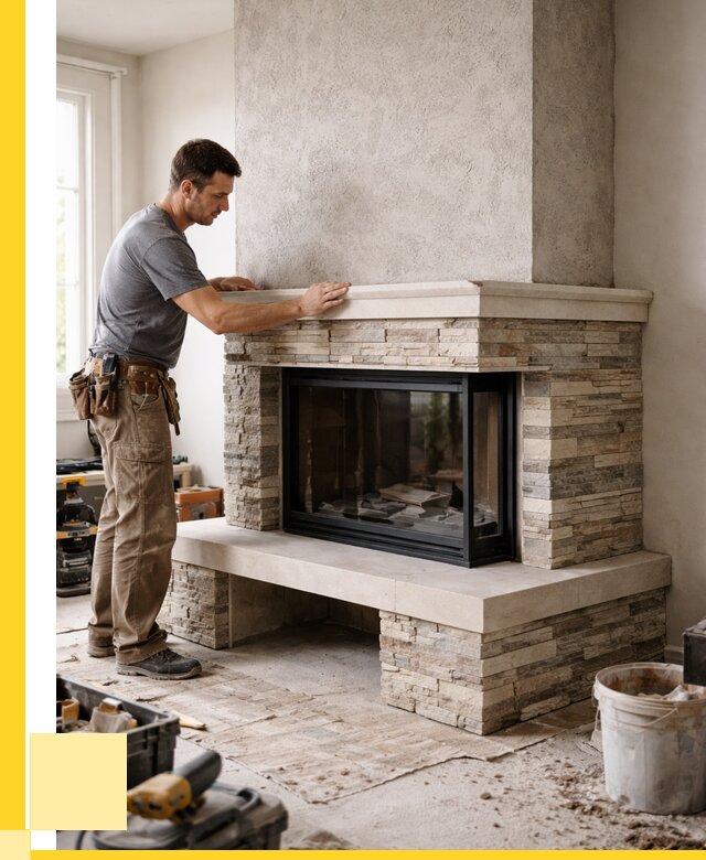 Изготовление каминов под ключ в Тейково от 163095 р. | ЭриданТкв