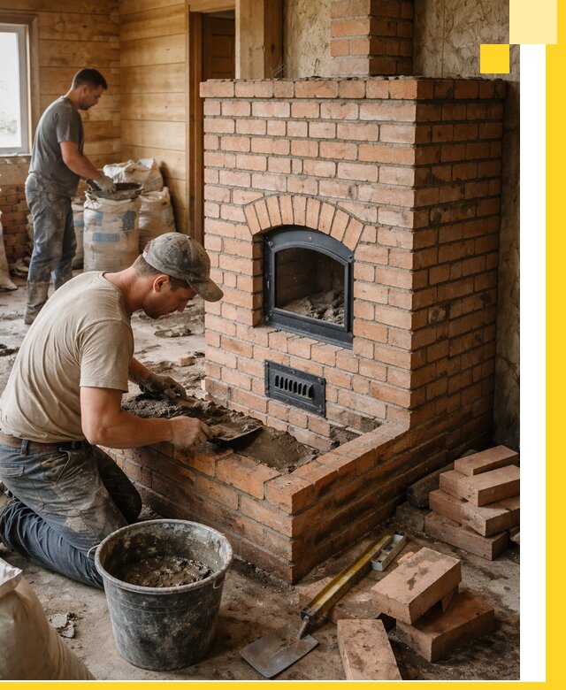 Профессиональное строительство печей в Тейково под ключ