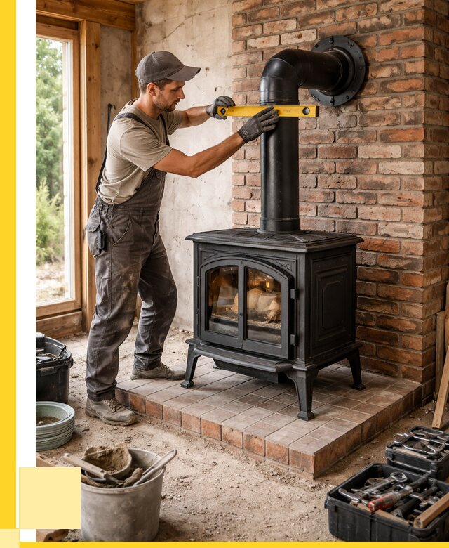 Монтаж печей установка банной печи в Тейково от 16310 р. | ЭриданТкв