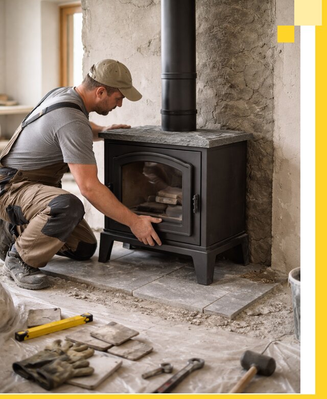 Профессиональный монтаж печей и каминов в Тейково под ключ