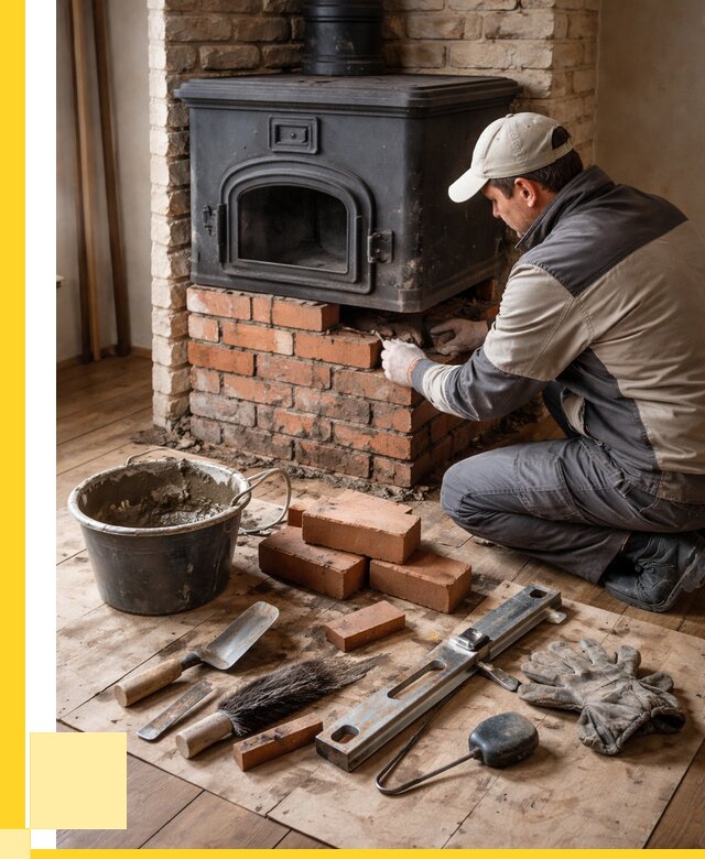 Ремонт печей в Тейково от 13048 р., услуги печника ЭриданТкв