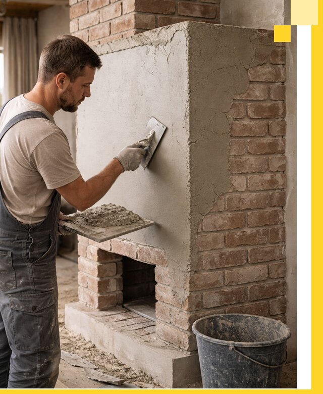 Отделка печей и облицовка каминов в Тейково под ключ