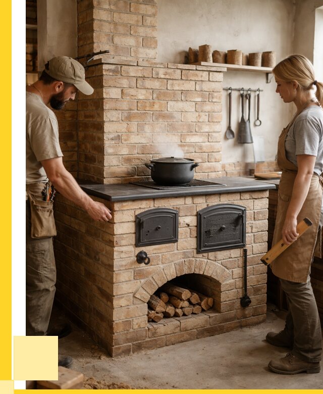 Варочно отопительные печи в Тейково от 97857 р. | ЭриданТкв