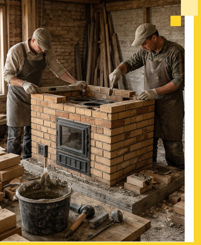 Изготовление и установка варочных печей под ключ в Тейково