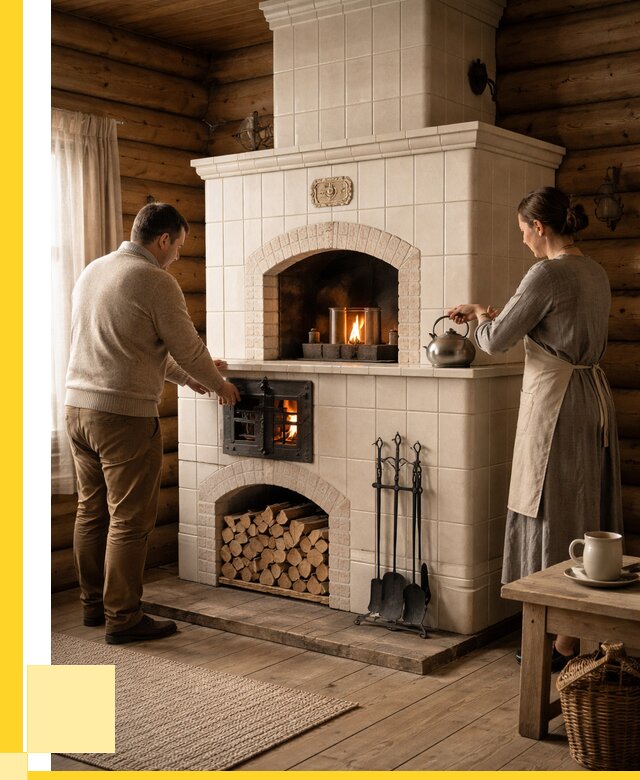 Русские печи в Тейково: установка от 163095 р. ЭриданТкв