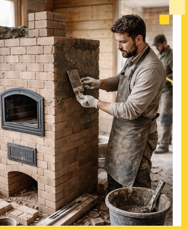 Изготовление и установка печей-шведок под ключ в Тейково