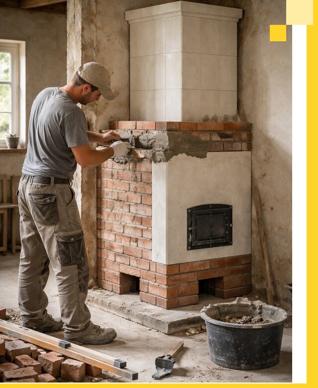 Изготовление и установка печей-голландок под ключ в Тейково