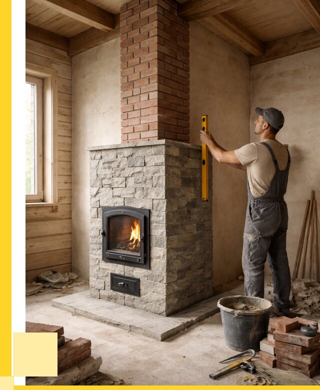 Печи и дымоходы под ключ в Тейково от 48929 р., ЭриданТкв