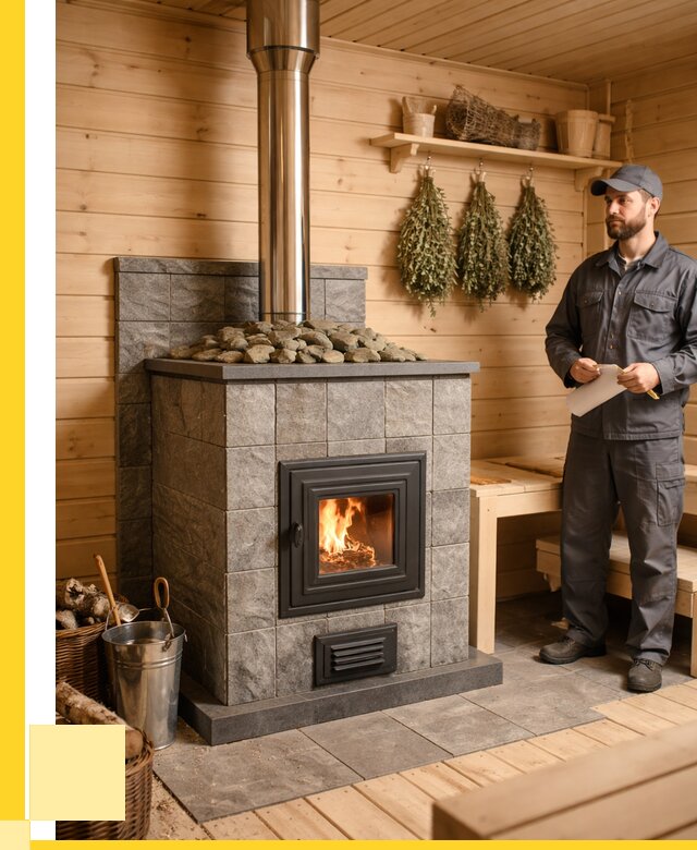 Печи для бани под ключ в Тейково от 130476 р. | ЭриданТкв