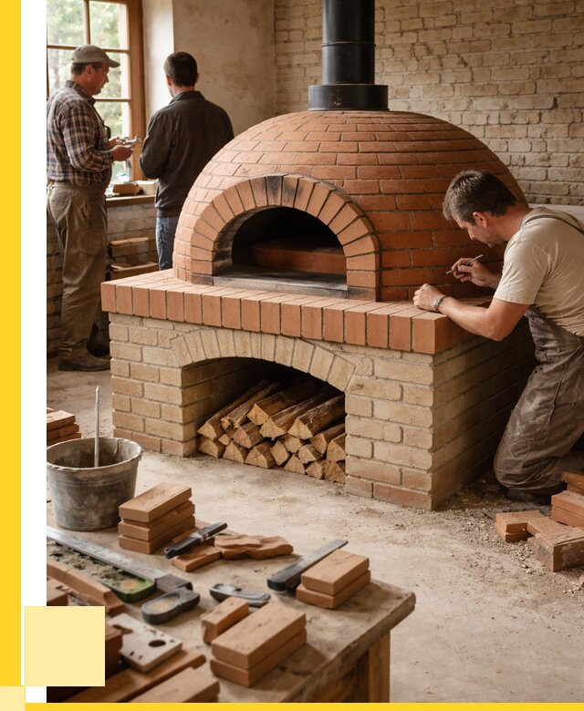 Помпейская печь дровяная для пиццы в Тейково | ЭриданТкв от 217460 р.