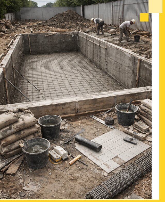 Строительство бассейнов под ключ в Тейково, дизайн и монтаж