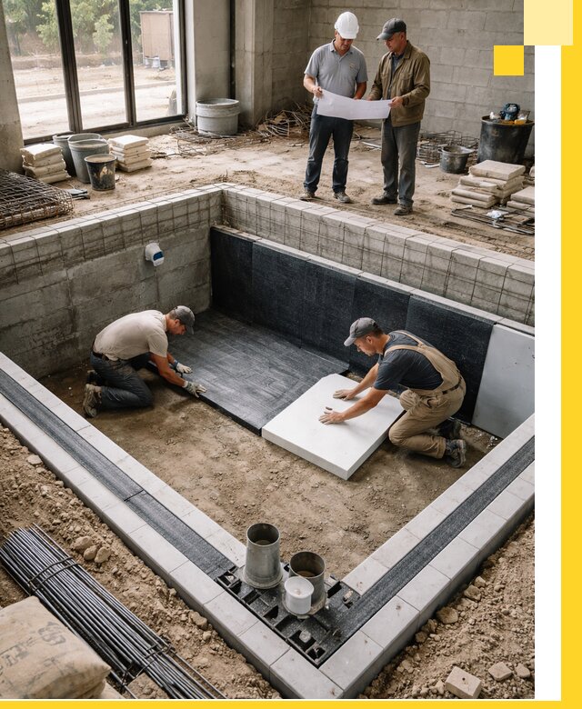 Проекты частных и общественных бассейнов под ключ в Тейково