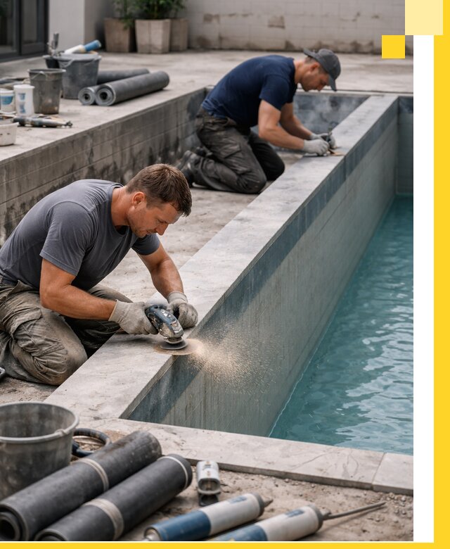 Профессиональный ремонт бассейнов под ключ в Тейково