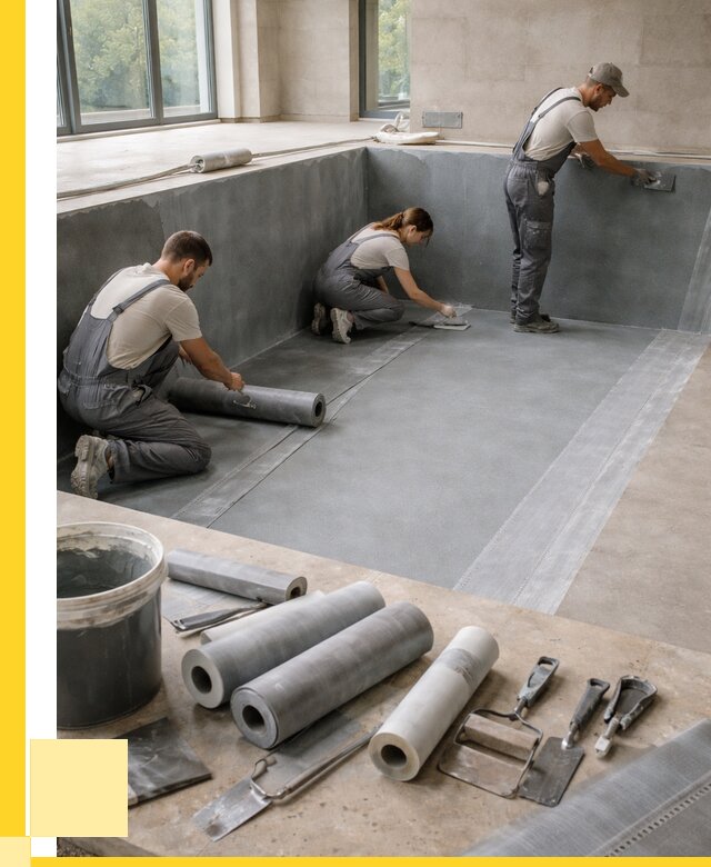 Гидроизоляция бассейнов в Тейково от 2175 р., ЭриданТкв