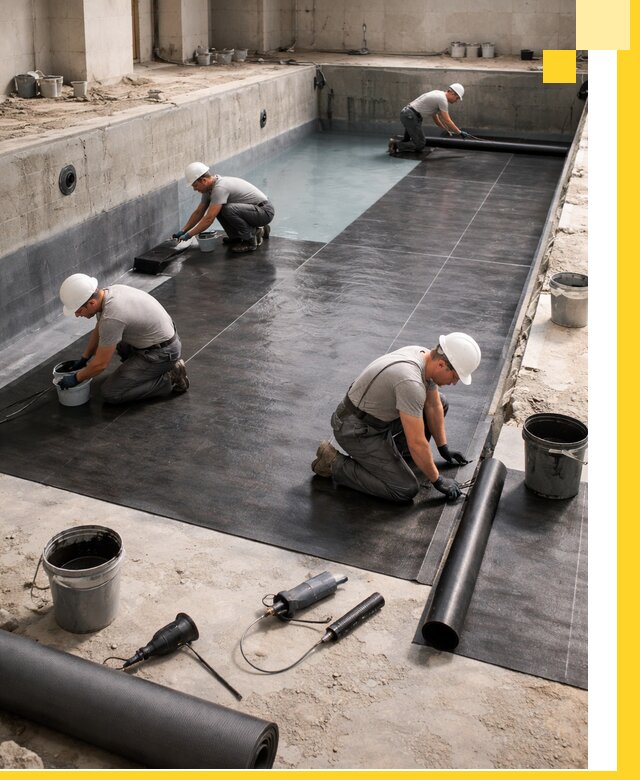 Профессиональная гидроизоляция бассейнов и чаш в Тейково под ключ