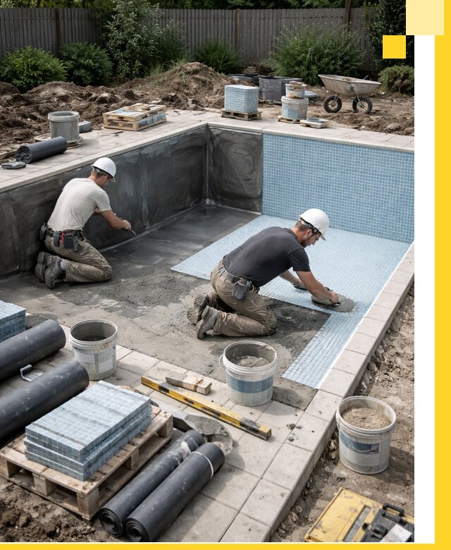 Проектирование и строительство стационарных бассейнов в Тейково