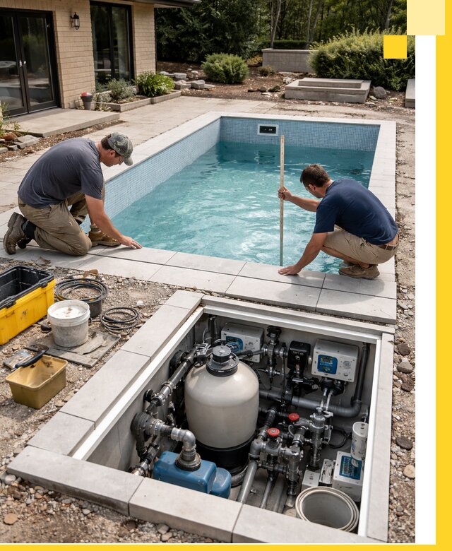 Строительство качественных домашних бассейнов под ключ в Тейково