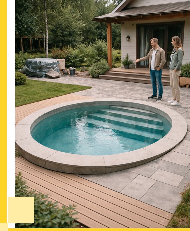 Бассейн на даче под ключ в Тейково от 217460 р., ЭриданТкв