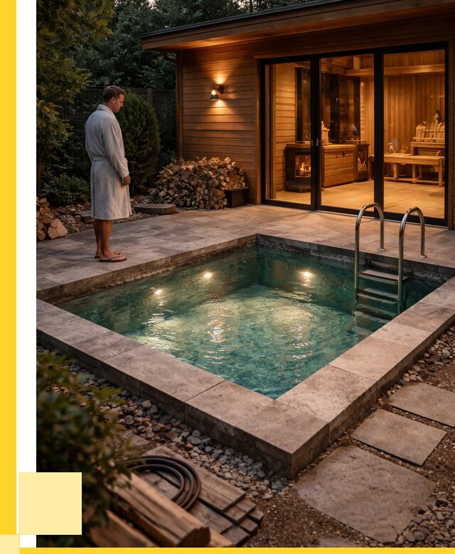 Бани с бассейном под ключ в Тейково от 103294 р. | ЭриданТкв