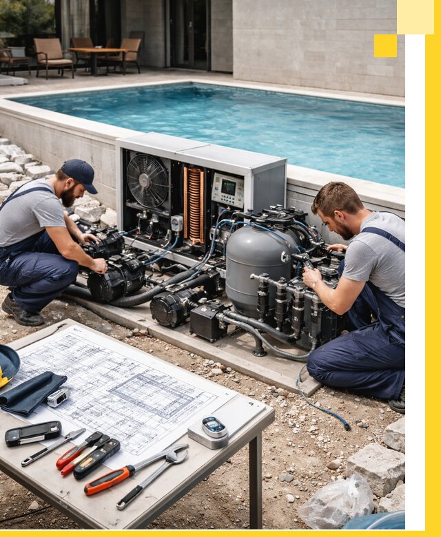 Проектирование и монтаж бассейнов с подогревом в Тейково