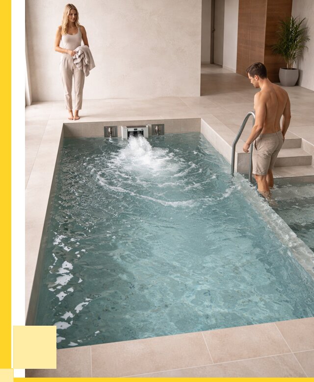 Бассейн с противотоком в Тейково от 271825 р. | ЭриданТкв