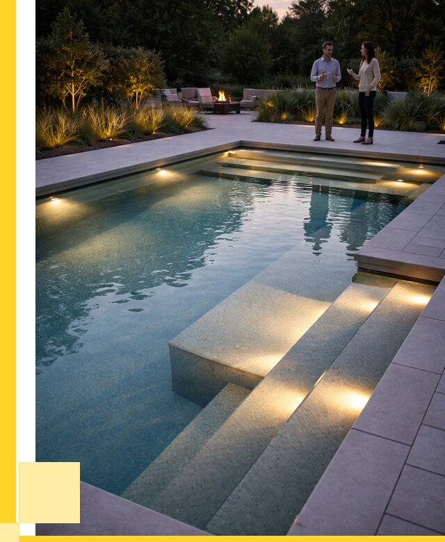 Освещение бассейнов в Тейково под ключ от 27183 р. | ЭриданТкв