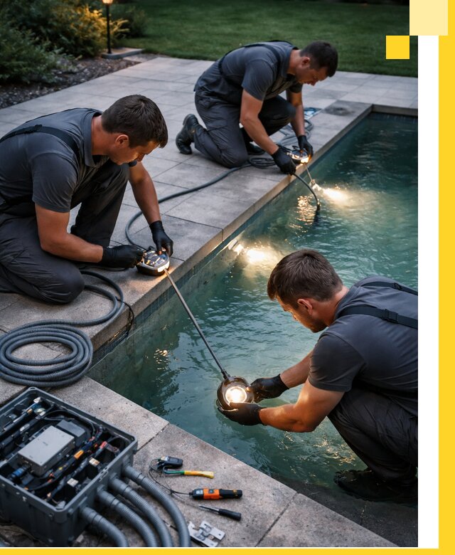 Профессиональное освещение бассейнов в Тейково: дизайн и монтаж