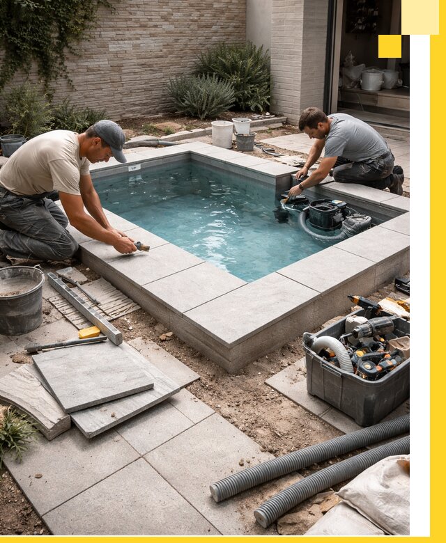 Мини бассейны под ключ в Тейково, дизайн и установка