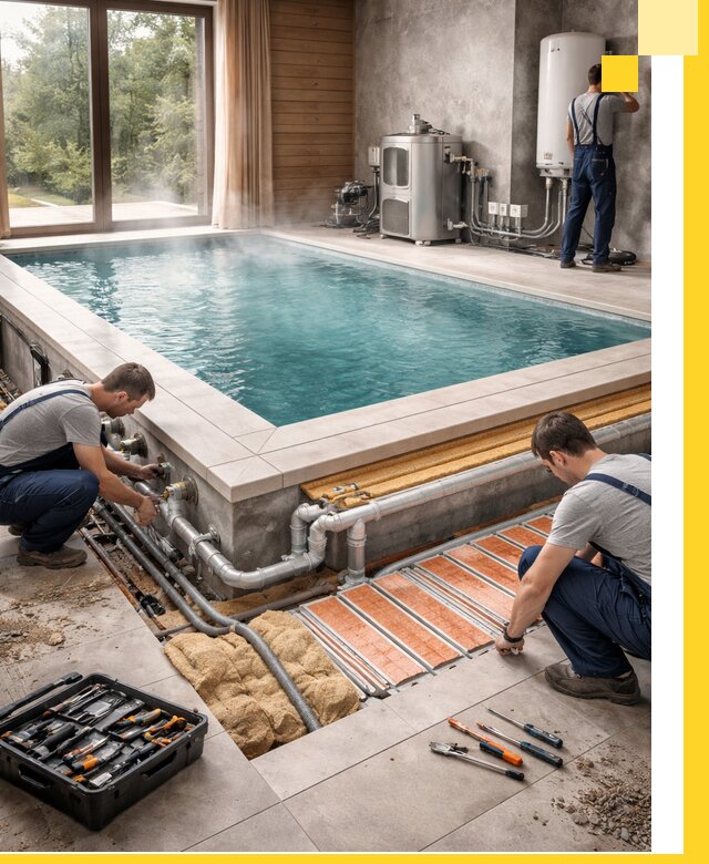 Проектирование и строительство тёплых бассейнов в Тейково