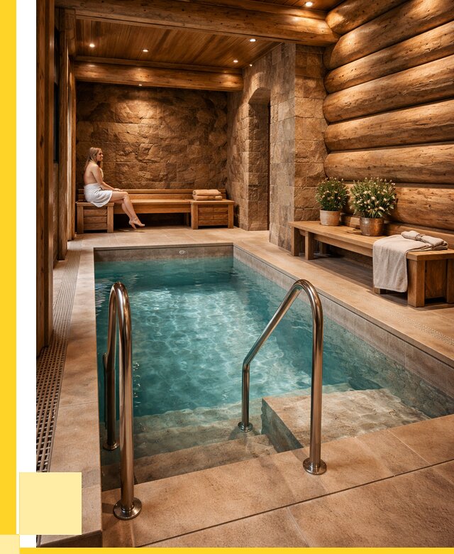 Аренда бани с бассейном в Тейково от 1630950 р. | ЭриданТкв