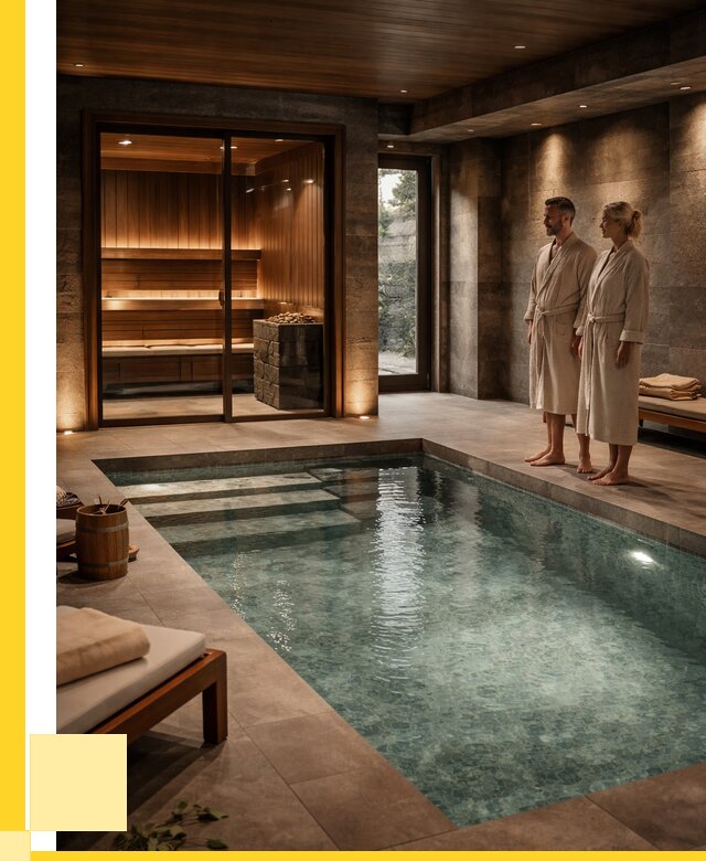 Сауна с большим бассейном в Тейково от 1304760 р. ЭриданТкв