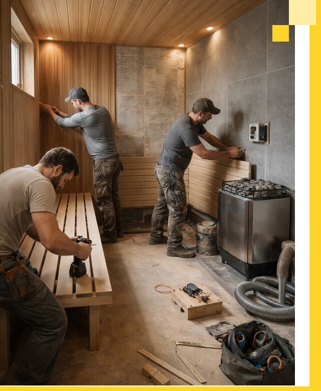 Сауны под ключ в Тейково, проектирование, строительство, отделка