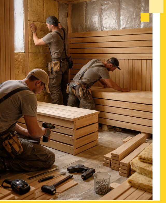 Профессиональное строительство саун под ключ в Тейково