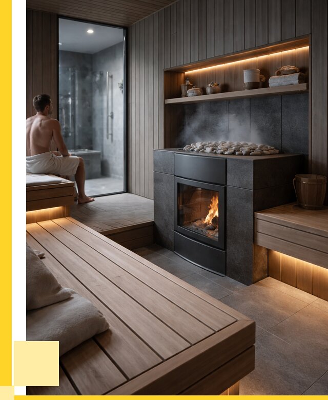 Проект сауны в частном доме в Тейково от 38056 р. | ЭриданТкв
