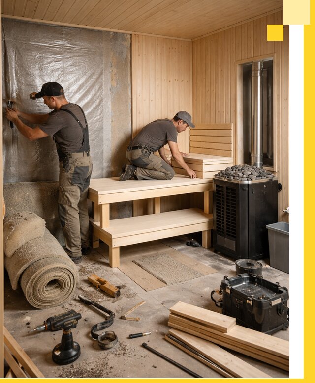 Проекты саун под ключ в Тейково дизайн и строительство