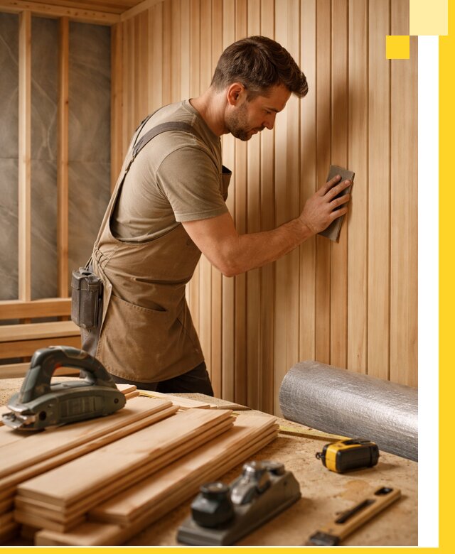 Профессиональная отделка саун и парных под ключ в Тейково