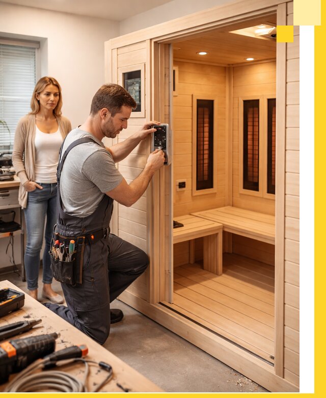 Инфракрасные сауны под ключ в Тейково продажа и установка