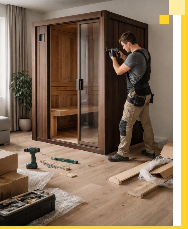 Установка и производство мини саун под ключ в Тейково